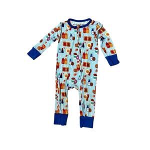 Little Bum Bums Bamboo Love at First Bite Romper Zippy 18-24 months Foodie‎